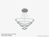 Led kroonluchter – 3 kleuren – dimbaar – p7068/4 - afbeelding 2 van  3