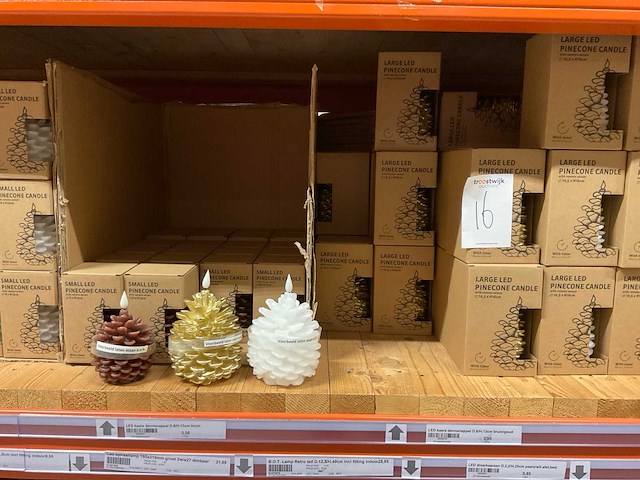 Led kunst kaarsen - afbeelding 2 van  19