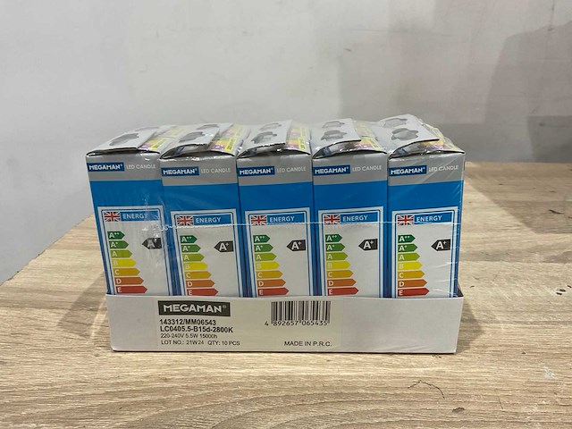 Led lamp 5.5 watt (60x) - afbeelding 4 van  6