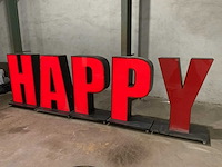 Led letters ''happy'' - afbeelding 1 van  11
