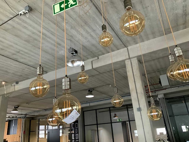 Led lichtlampen/bollen restaurant - afbeelding 1 van  5