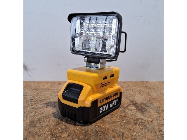 Led light 3 inch, geel - afbeelding 1 van  9
