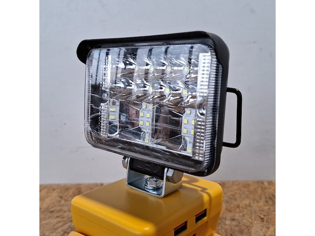 Led light 3 inch, geel - afbeelding 2 van  9