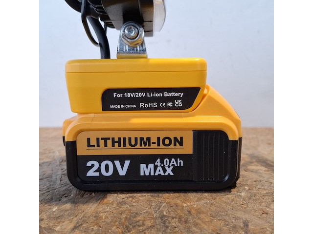 Led light 3 inch, geel - afbeelding 6 van  9