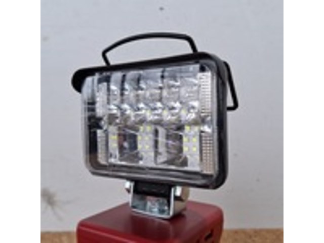 Led light 3 inch, rood - afbeelding 2 van  9