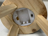 Led light wood tafellamp (7x) - afbeelding 1 van  1