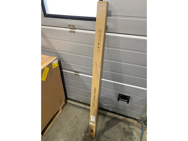 Led linear light, sll48wsmd-150, zwart, 1498x55x75mm - afbeelding 3 van  3