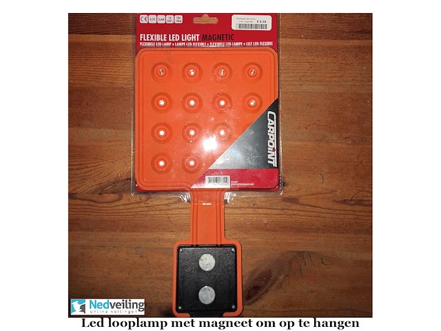 Led looplamp met magneten voor bevesting aan metaal (doos-q) - afbeelding 1 van  3