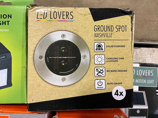 Led lovers partij zonnecel buitenverlichting - afbeelding 5 van  6