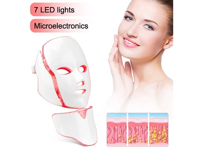 Led masker (2x) - afbeelding 8 van  12