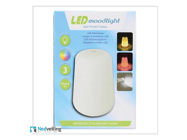 Led moodlight op batterijen wvp € 12,95 - afbeelding 2 van  3