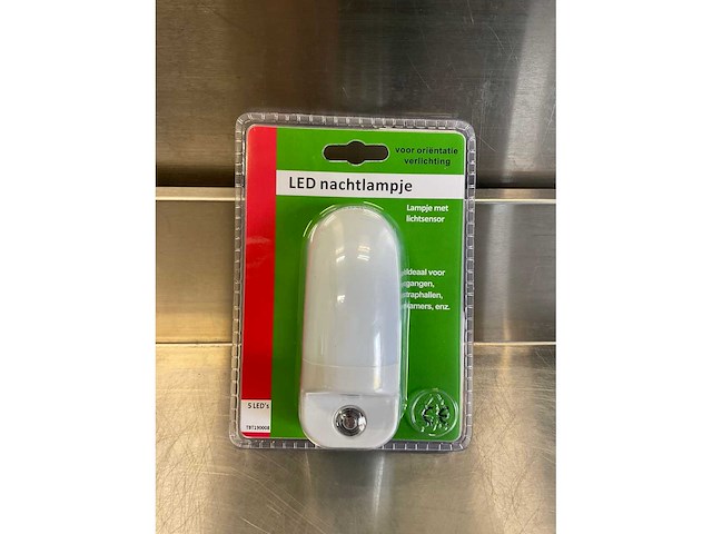 Led nachtlamp - sensor - 5 led’s (12x) - afbeelding 3 van  5