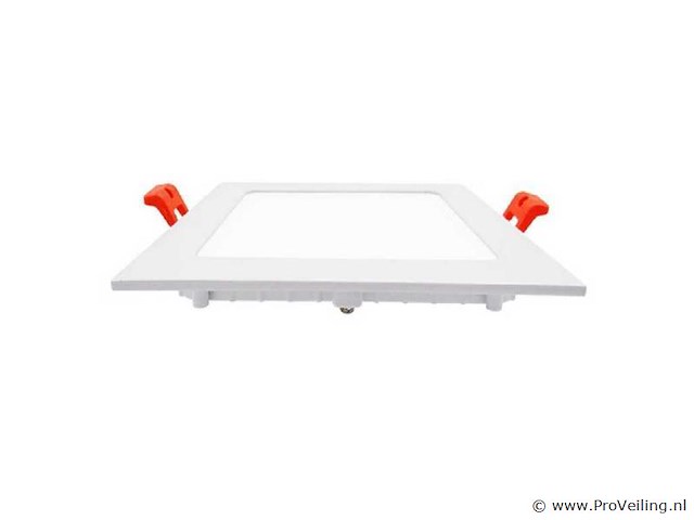 Led-paneel – vierkant inbouw – 18w – 6500k – koud wit (x15) - afbeelding 2 van  4