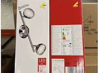 Led plafondlamp 2-lichts - 15 stuks - afbeelding 1 van  2