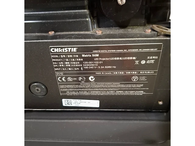Led projector, christie, matrix stim - afbeelding 2 van  13