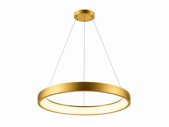 Led ring hanglamp 30w – 4000k neutraal wit - rose gold – ip20 – essence-30 - afbeelding 2 van  5