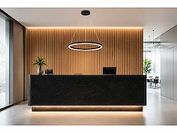 Led ring hanglamp 35w – 3cct dimbaar - zwart – ip20 – harvey-35 3cct