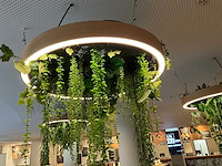 Led-ring met kunstplant (2x) - afbeelding 2 van  5