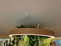 Led-ring met kunstplant - afbeelding 2 van  5