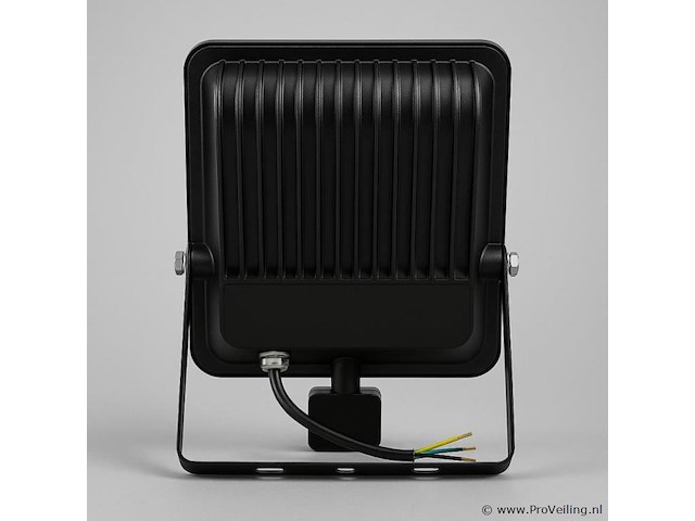 Led schijnwerper 100w – met sensor – 4000k naturaal wit – ip65 waterdicht (x10) - afbeelding 3 van  5