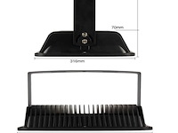 Led schijnwerper 200w – 6500k koud wit – ip65 waterdicht (x2) - afbeelding 4 van  5