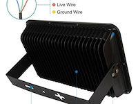 Led schijnwerper 300w – 6500kkoud wit – ip65 waterdicht (x4) - afbeelding 5 van  5