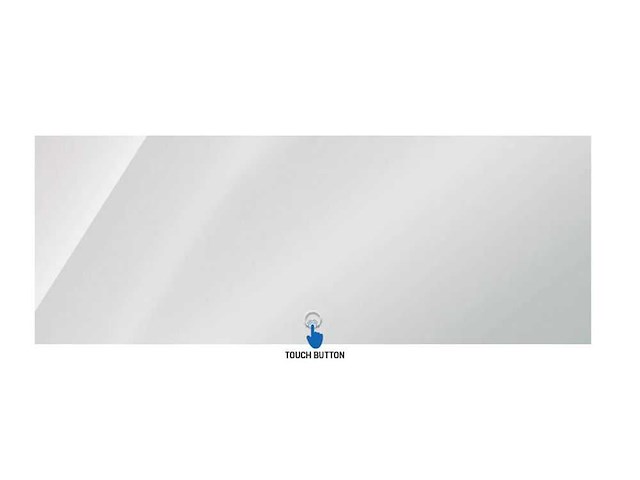 Led spiegel 160x60 cm – met touch bediening - afbeelding 2 van  2