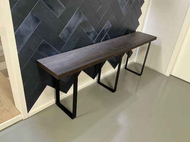 Led-spiegel met bankje en wandplank - afbeelding 3 van  5