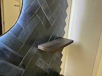 Led-spiegel met bankje en wandplank - afbeelding 4 van  5