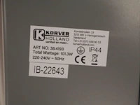 Led spiegel wiesbaden, avi, zwart + spiegel - afbeelding 9 van  10