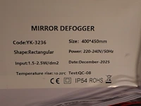 Led spiegel wiesbaden, avi, zwart + spiegel - afbeelding 10 van  10