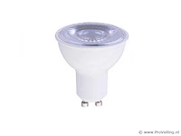 Led spot gu10 – 5w – 6500k koud wit – ip20 (x100) - afbeelding 1 van  3