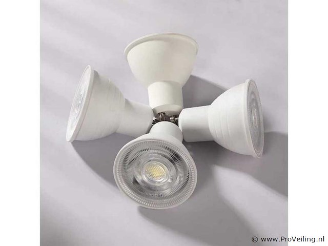 Led spot gu10 – 5w – 6500k koud wit – ip20 (x100) - afbeelding 2 van  3