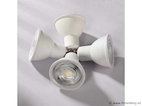 Led spot gu10 – 5w – 6500k koud wit – ip20 (x100) - afbeelding 2 van  3