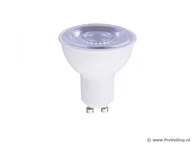 Led spot gu10 – 5w – 6500k koud wit – ip20 (x200) - afbeelding 1 van  3