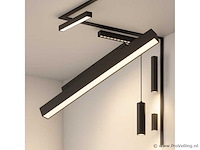 Led spot lineair op magnetische rail 48v - 20w - mora (x8) - afbeelding 1 van  5