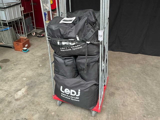 Led sterrendoek ‘6x3’ (6x) - afbeelding 2 van  9