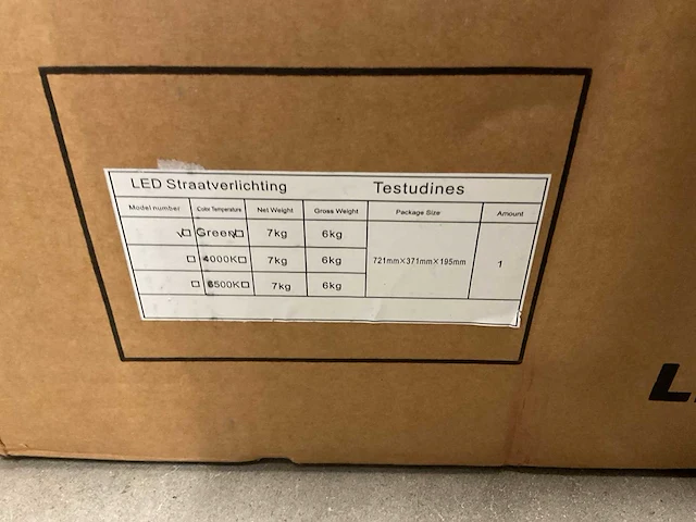 Led straatverlichting (2x) - afbeelding 4 van  4