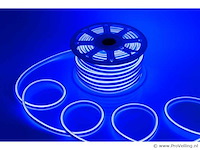 Led strip neon waterdicht 50m – blauw – ip65 waterdicht (x1) - afbeelding 1 van  5