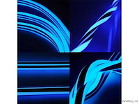 Led strip neon waterdicht 50m – blauw – ip65 waterdicht (x2) - afbeelding 4 van  5