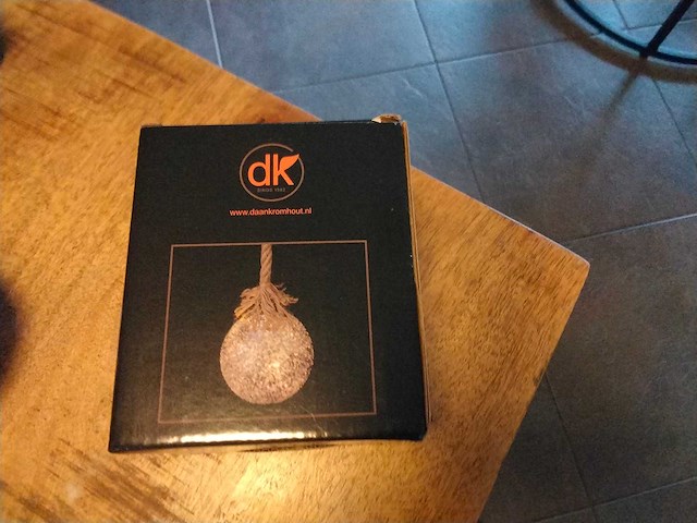 Led touw met glitterbal. (9x) - afbeelding 3 van  3