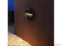 Led trapverlichting s-22r– 6w – zwart – ip54 waterdicht (x4) - afbeelding 5 van  5