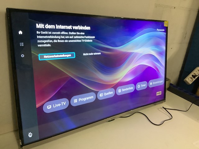 Led tv, 40 inch, panasonic, tb-40s45aez, zwart - afbeelding 1 van  8