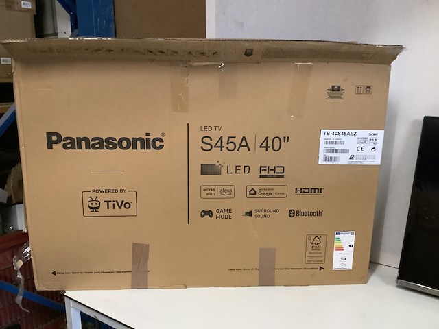 Led tv, 40 inch, panasonic, tb-40s45aez, zwart - afbeelding 4 van  8