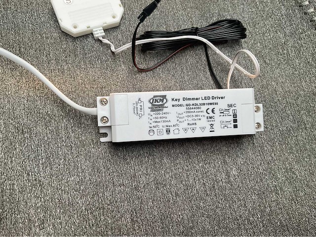 Led verlichtingsset dimbaar - afbeelding 3 van  5