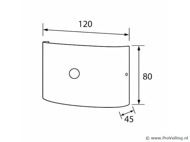 Led wandlamp met sensor – sw-2310-2 – 4w – zwart – ip54 (x4) - afbeelding 2 van  3