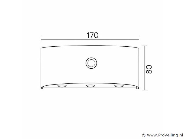 Led wandlamp met sensor sw-2310-3 – 6w – zwart – ip54 (x2) - afbeelding 3 van  3