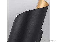 Led wandlampen sw-34 – 3500k – cob – ip54 – zwart (8x) - afbeelding 3 van  5