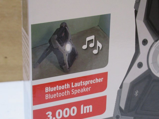 Led/accu werklamp met speaker brennenstuhl, rufus - afbeelding 6 van  6