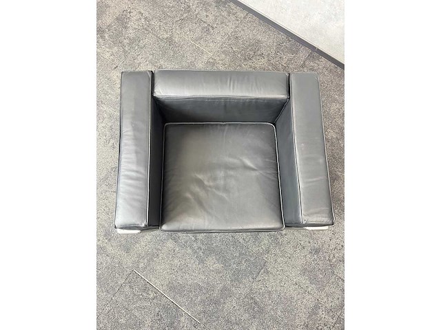 Ledere design fauteuil - afbeelding 6 van  7